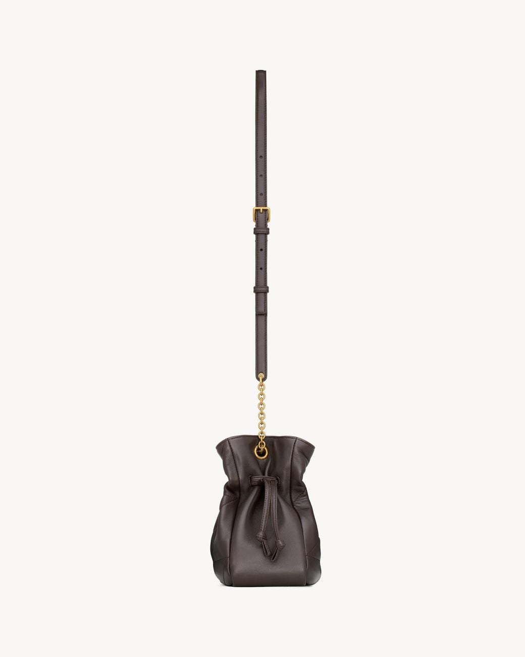 Saint Laurent White Jamie Shoulder Pouch