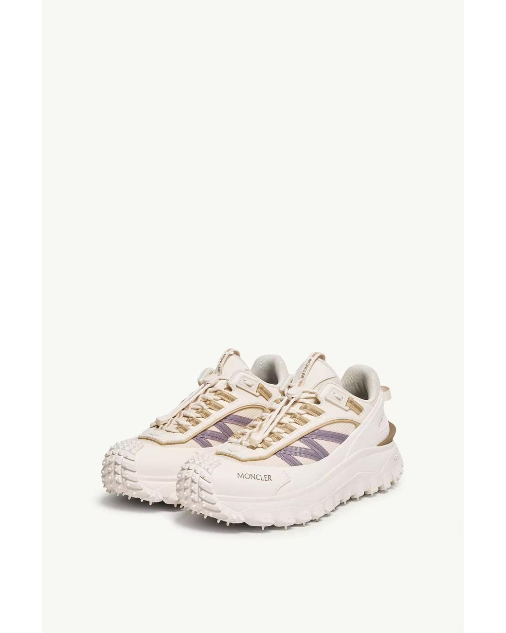 Moncler Natural Trailgrip Low-Top Trainers
