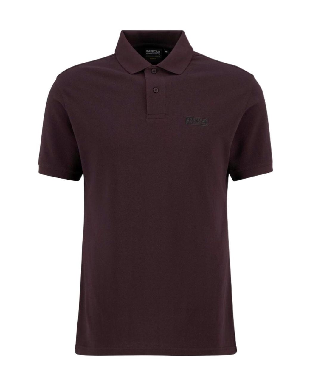 Barbour Red Essential Polo Shirt for men
