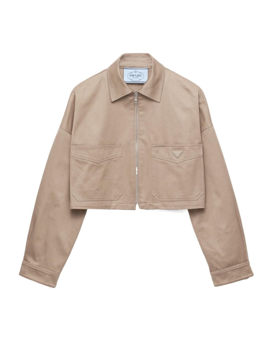 Prada Natural Chino Blouson Jacket