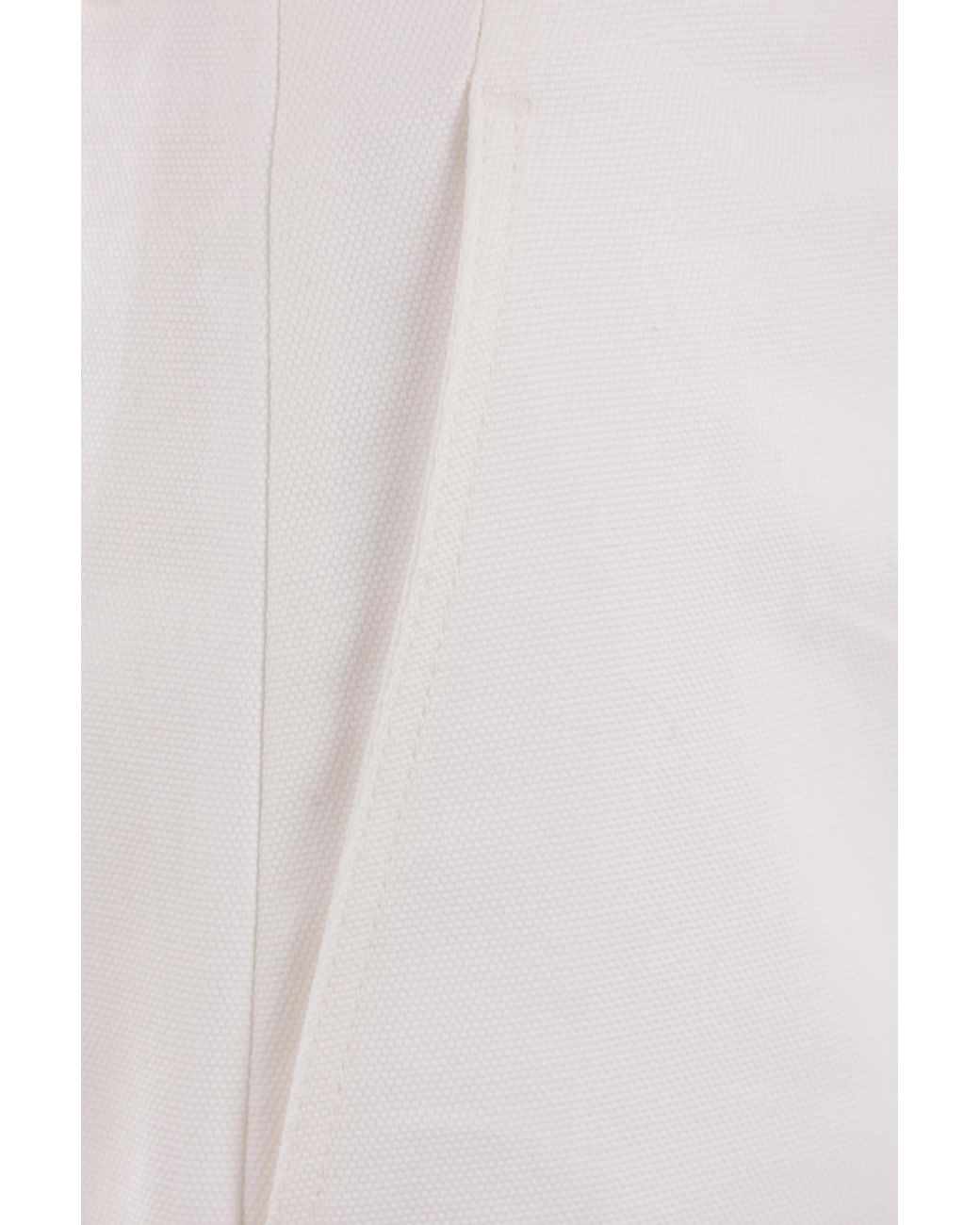 Thom Browne White Rwb Stripe Wide-Leg Trousers