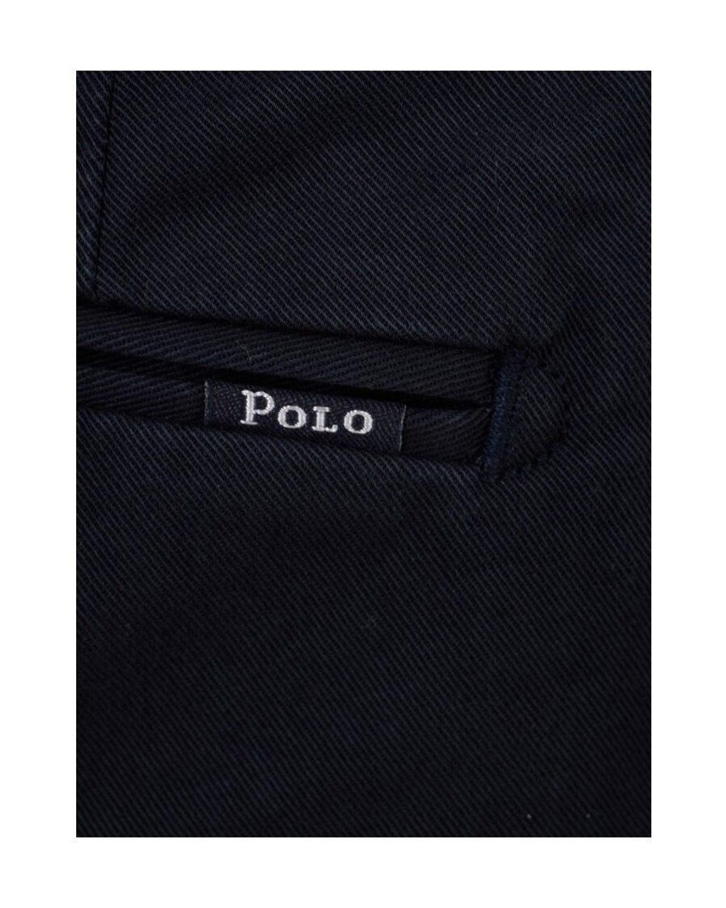 Polo Ralph Lauren Gray Logo Detailed Stretch Shorts for men