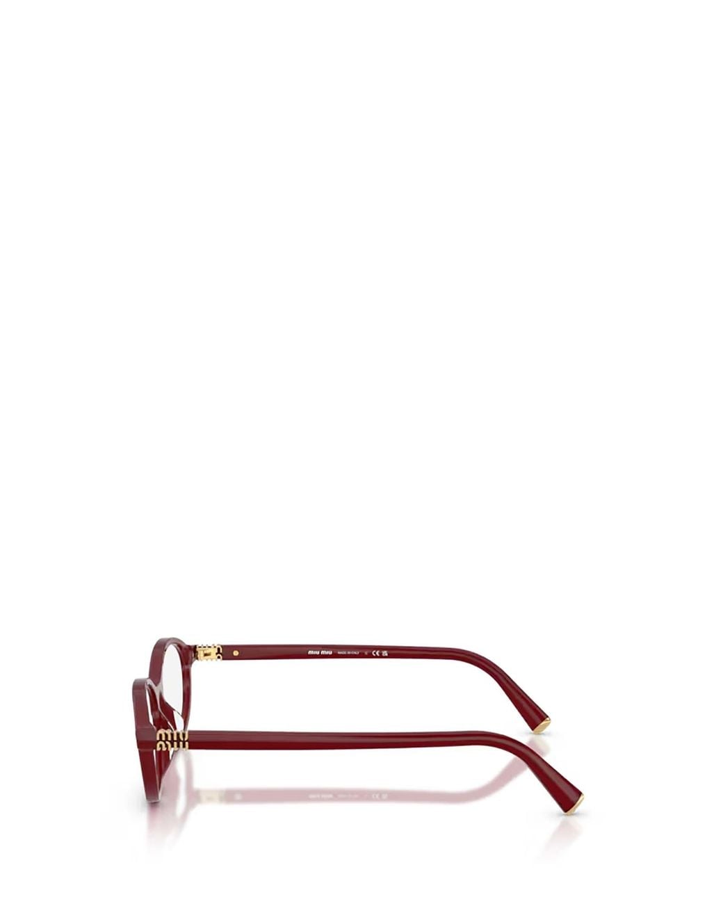 Miu Miu Multicolor Eyewear Oval Frame Glasses for men