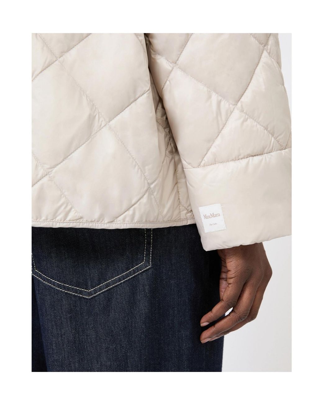 Max Mara Natural The Cube Mtcpisoft Quilted Down Jacket