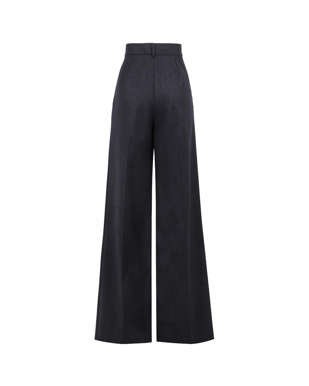 Stella McCartney Blue High-Rise Wide-Leg Pants