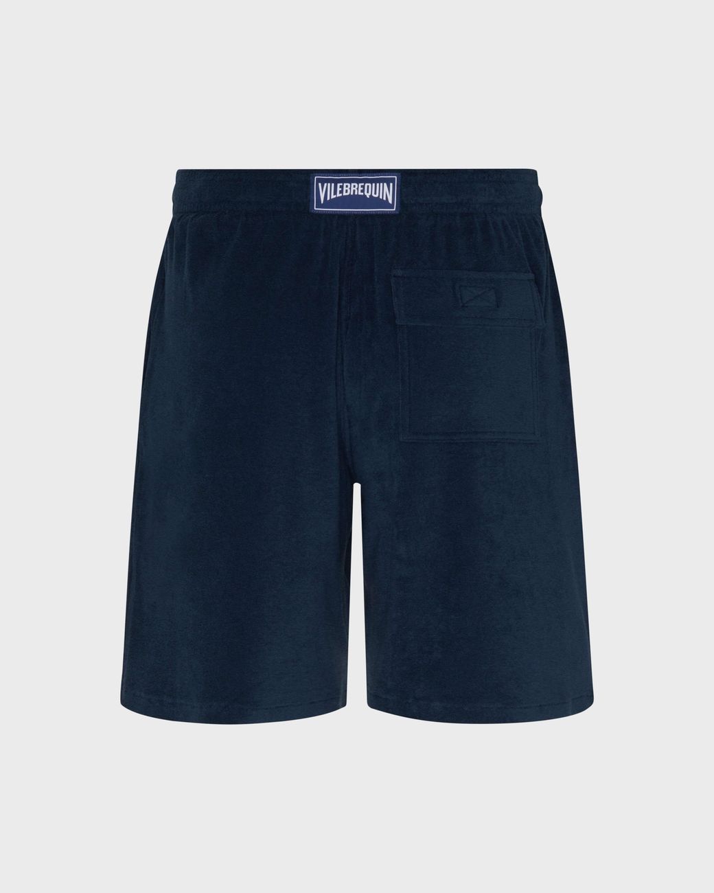 Vilebrequin Blue Drawstring Flap-Pocket Shorts for men