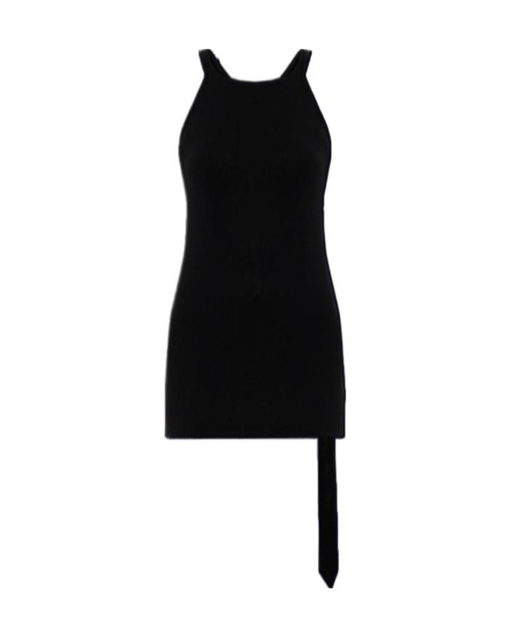 Rick Owens Black Sleeveless Tops