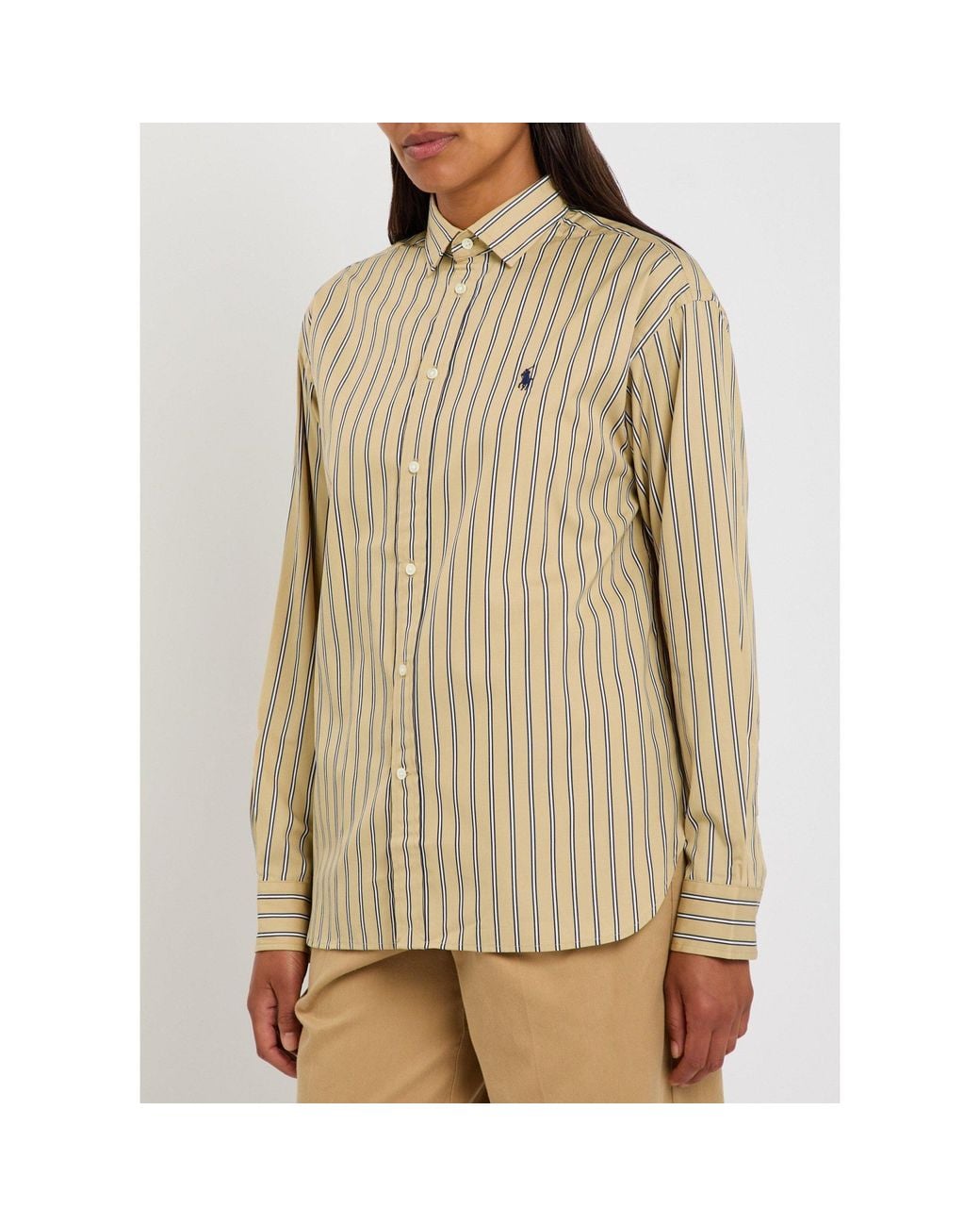 Polo Ralph Lauren Natural Simple Striped Shirt