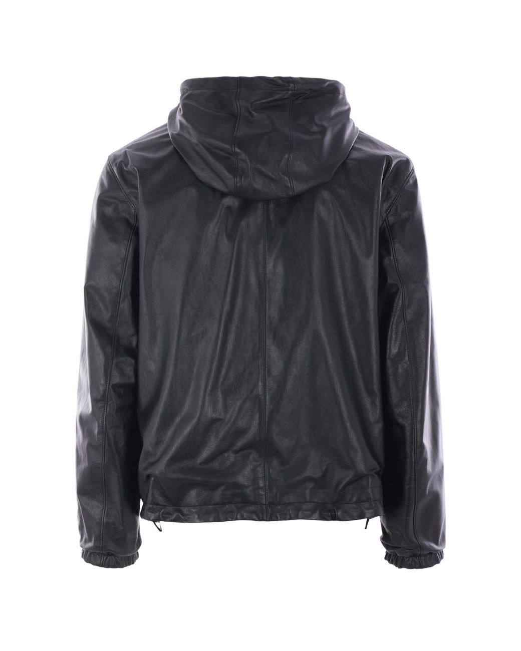 Dolce & Gabbana Gray Logo-Plaque Bomber Jacket for men