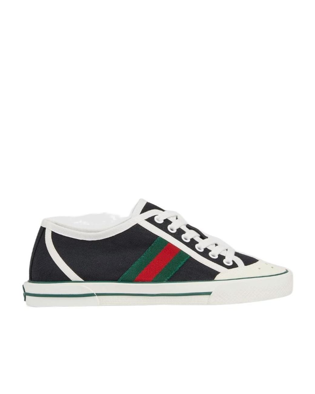 Gucci Multicolor Web-Stripe Low-Top Sneakers