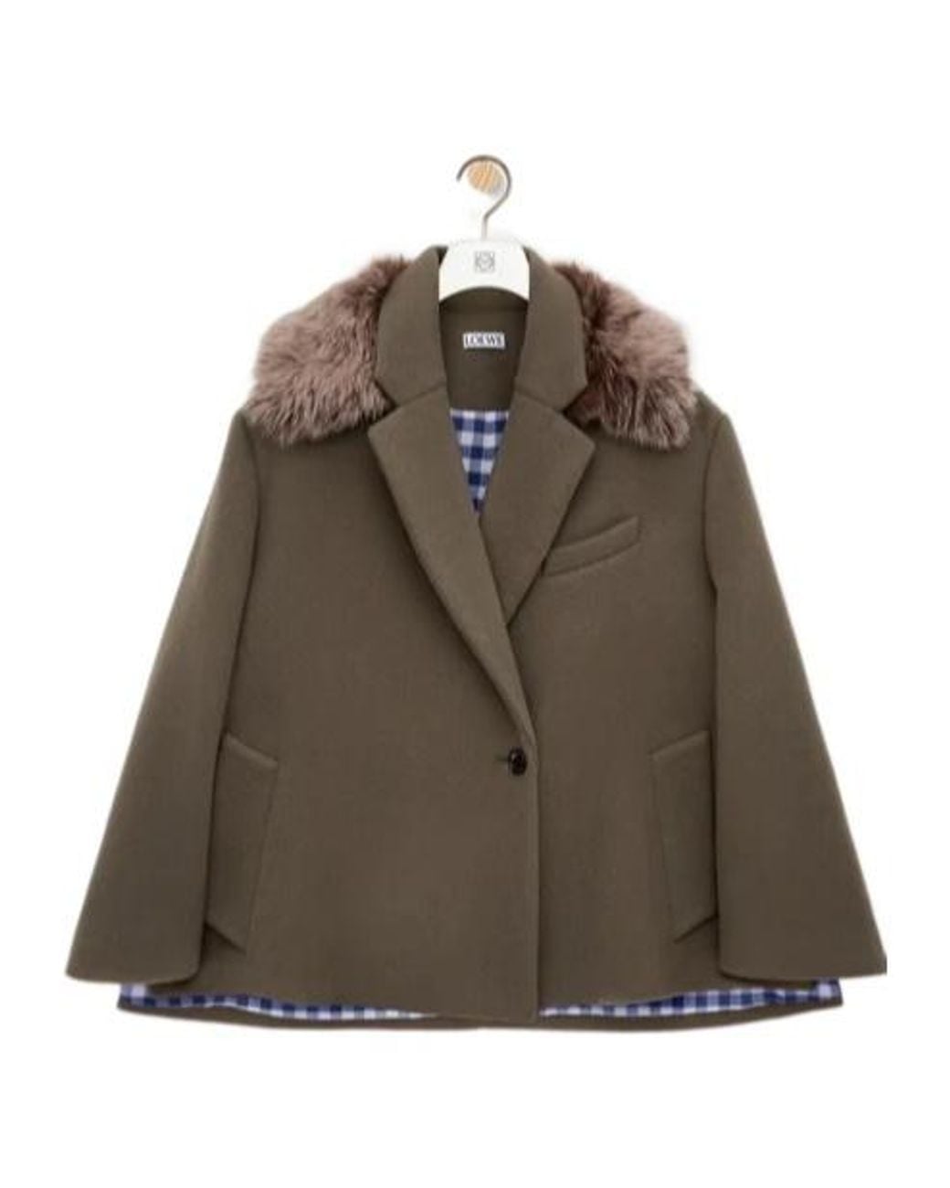 Loewe Brown Short Coat