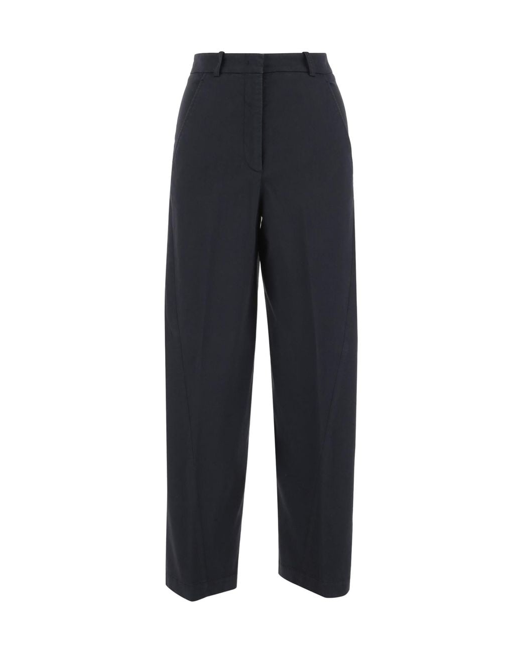 Ql2 Blue Sandrad Wide Leg Pants