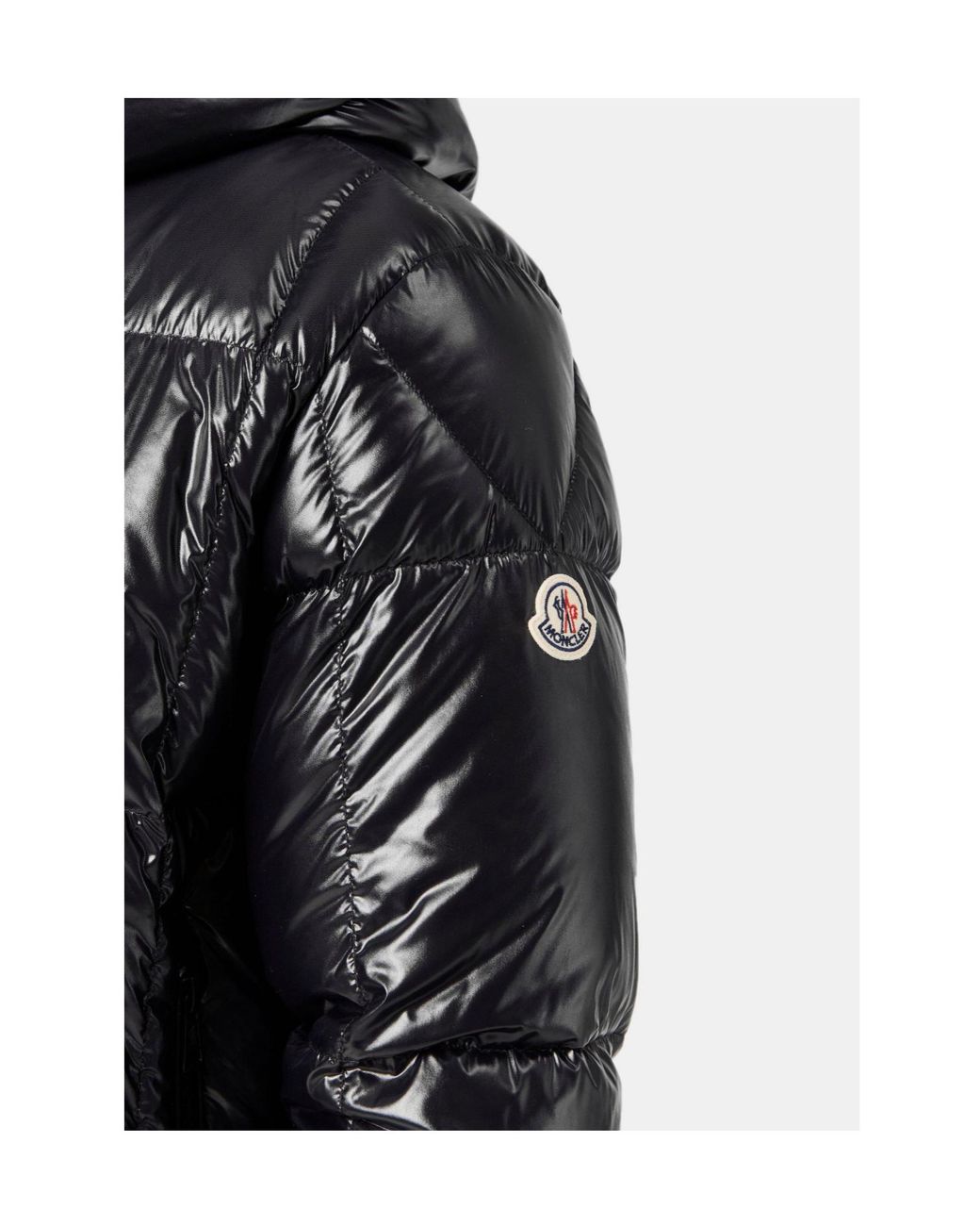 Moncler Black Weather-Resistant Lightweight Medium Jacket for men
