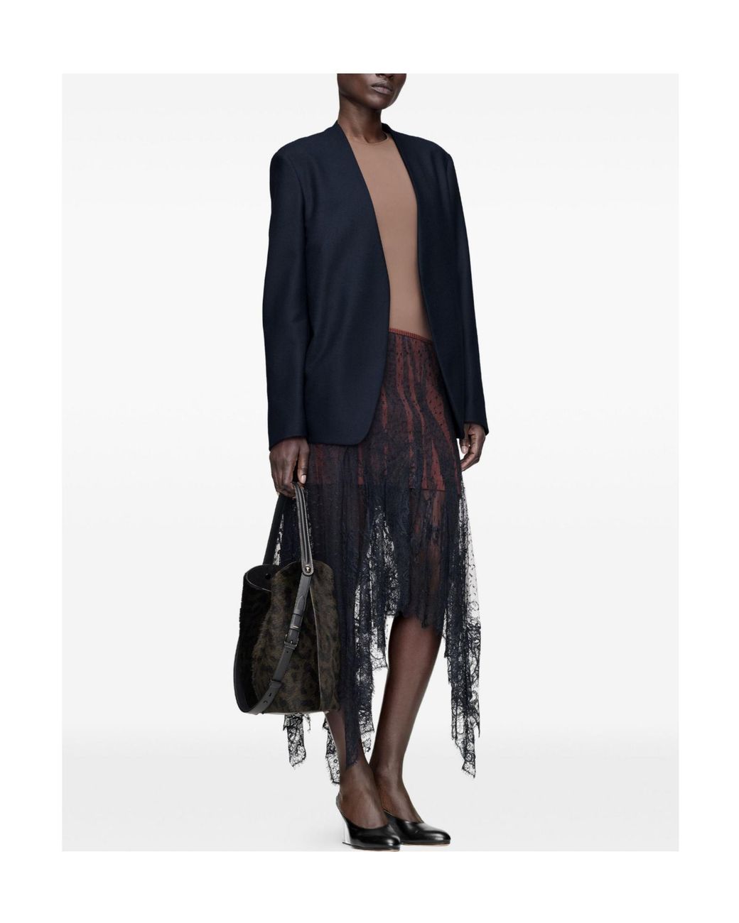 Maison Margiela Blue Minimal Jacket