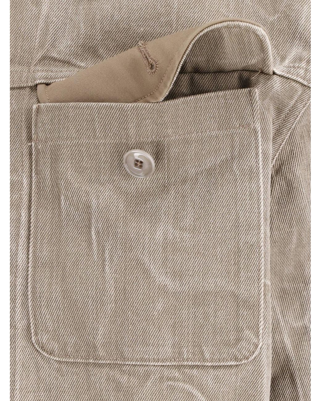 Our Legacy Green Epaulet Belted Jacket for men