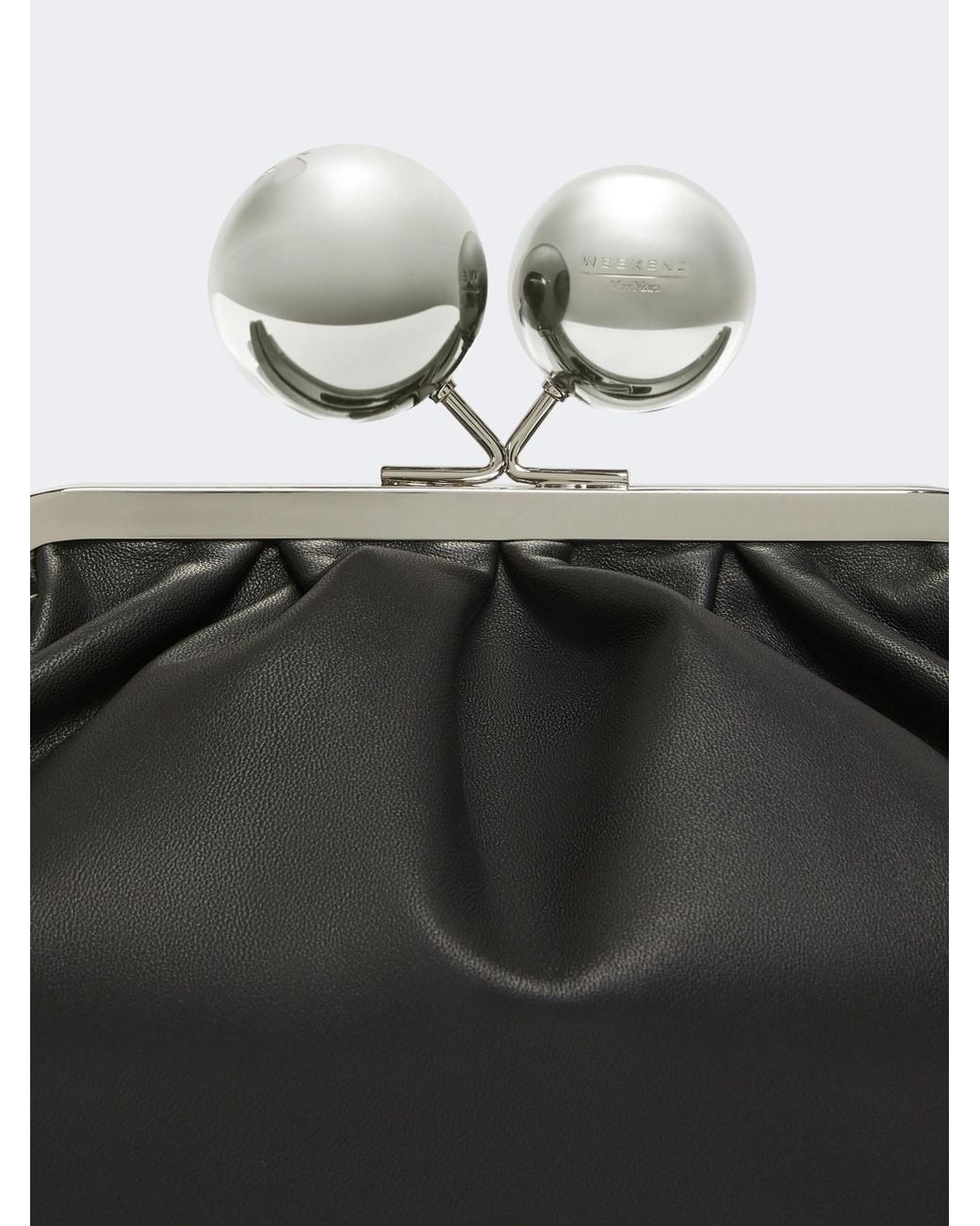 Weekend by Maxmara Black Milvanew Medium Pasticcino Bag