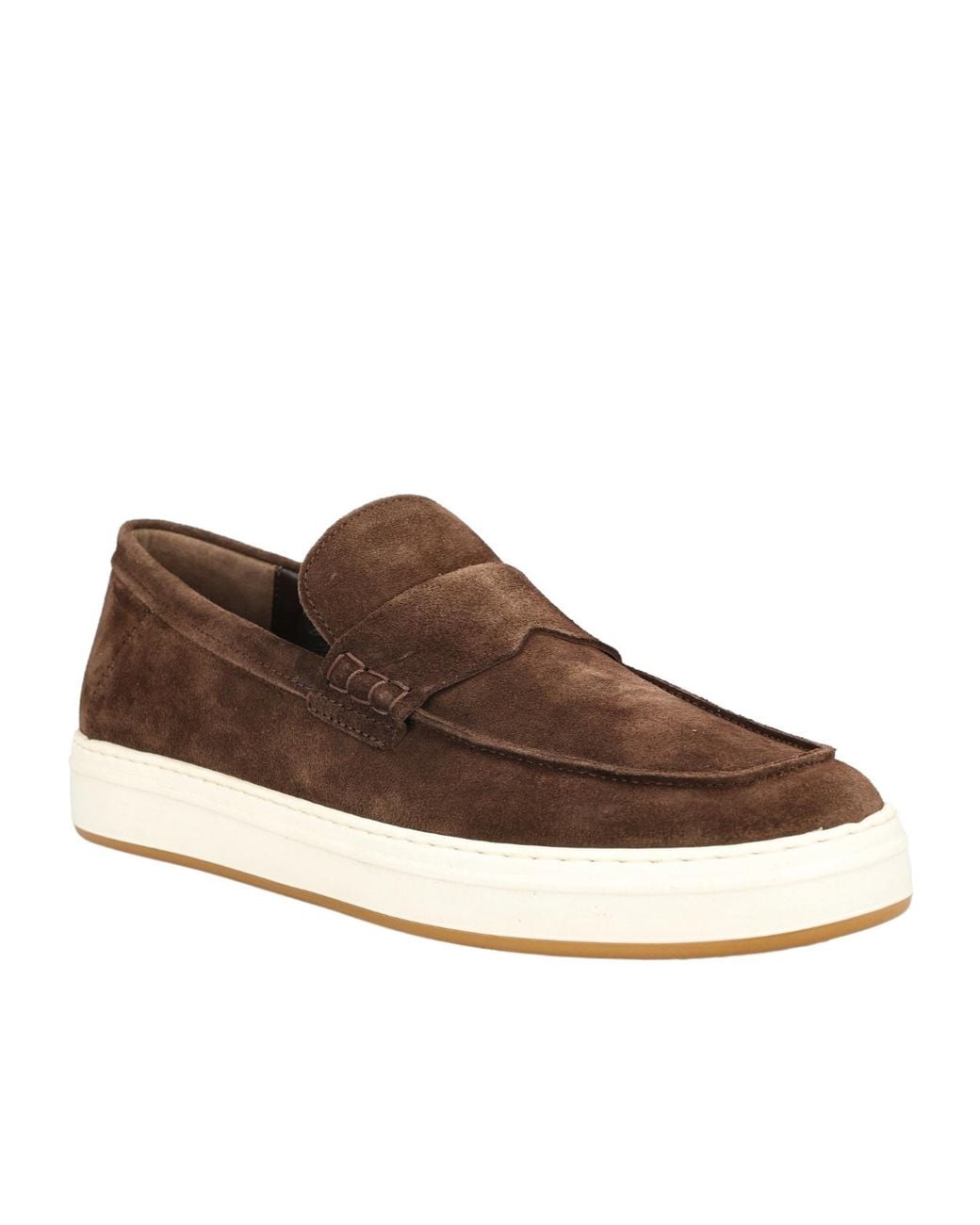 Hogan Brown H-Tv Slip-On Loafers for men