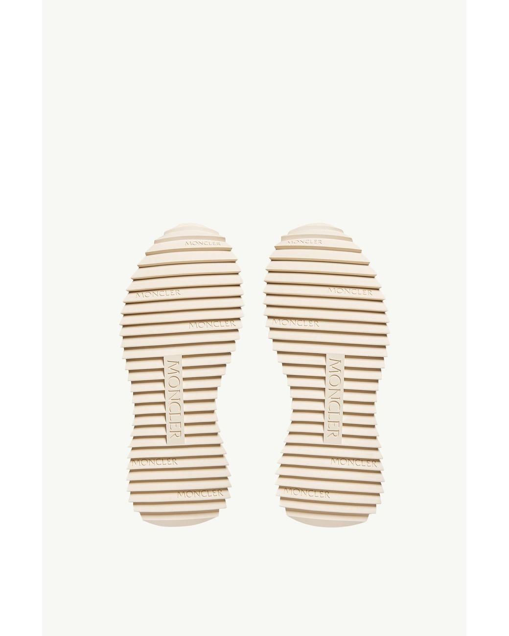 Moncler White Pacey 2 Lace-Up Sneakers for men