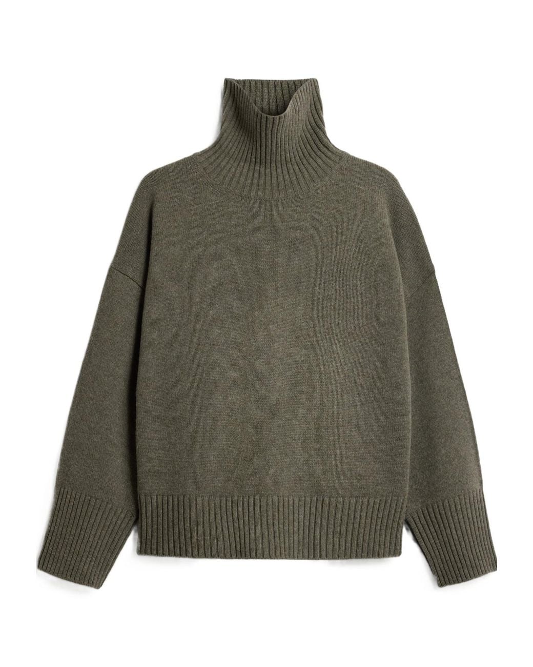 Soeur Green Turtleneck Sweater