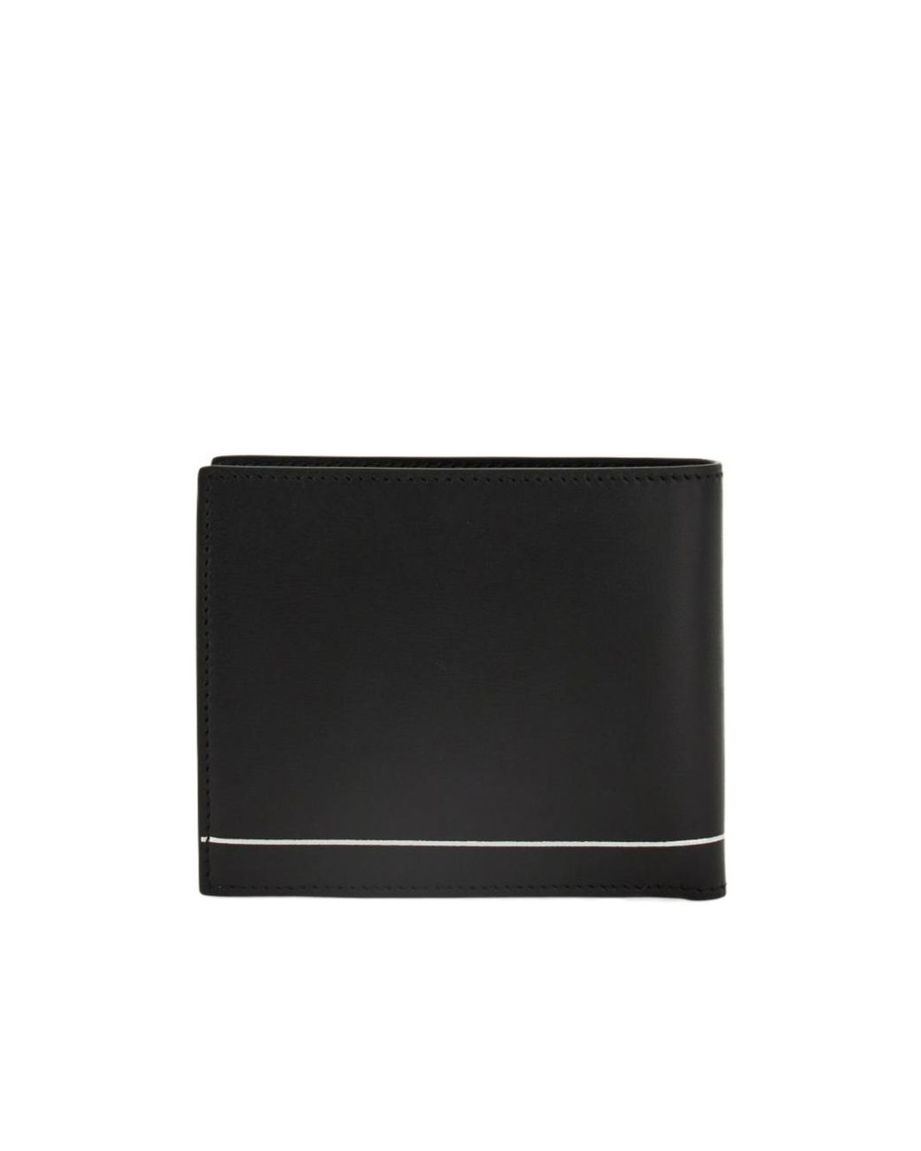 Ferragamo Black Gancini Wallet for men