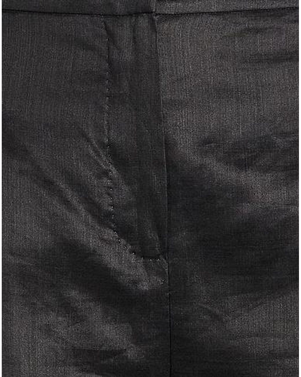 Max Mara Black Simple Loose Trousers