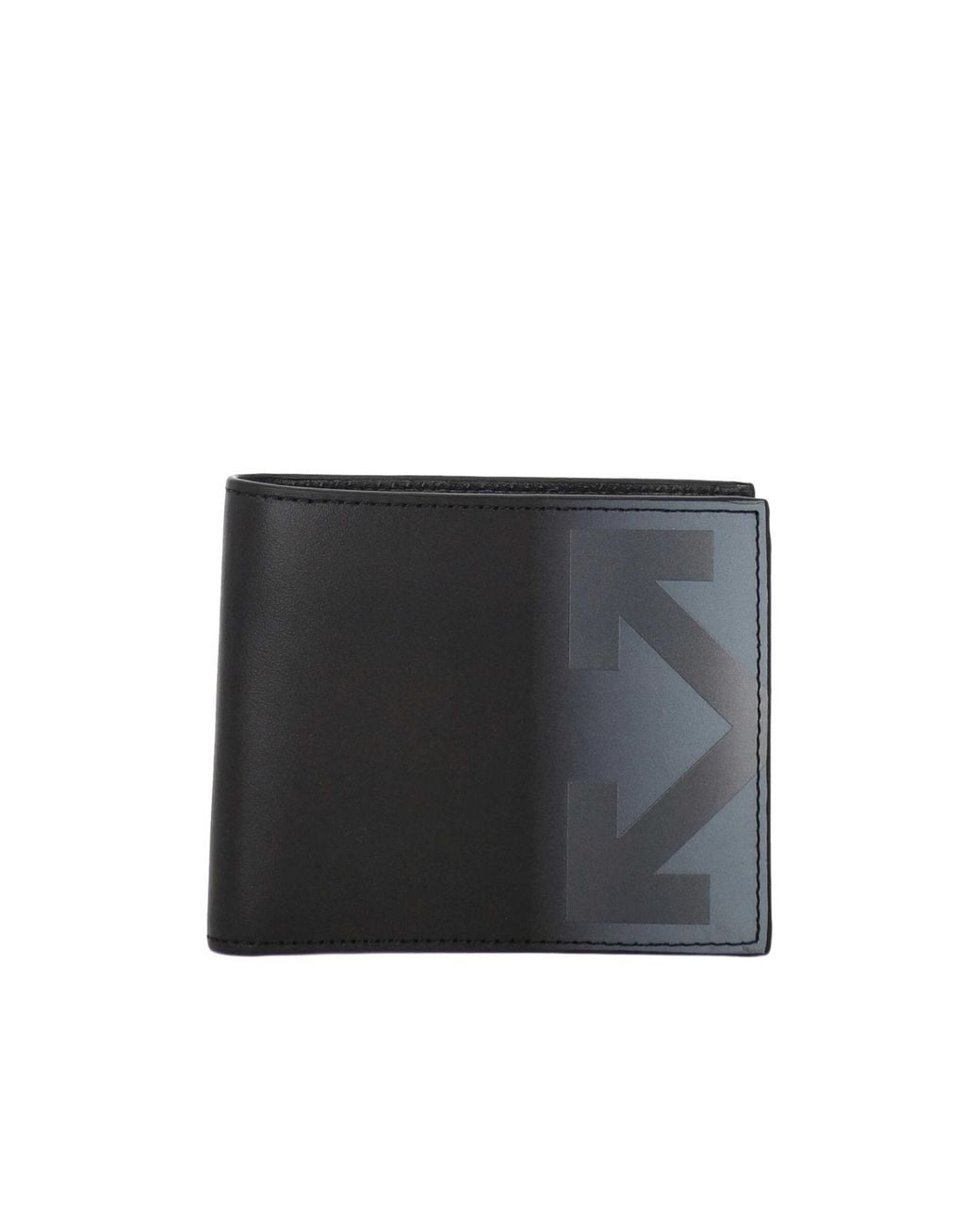 Off-White c/o Virgil Abloh Black Arrows-Motif Leather Wallet for men