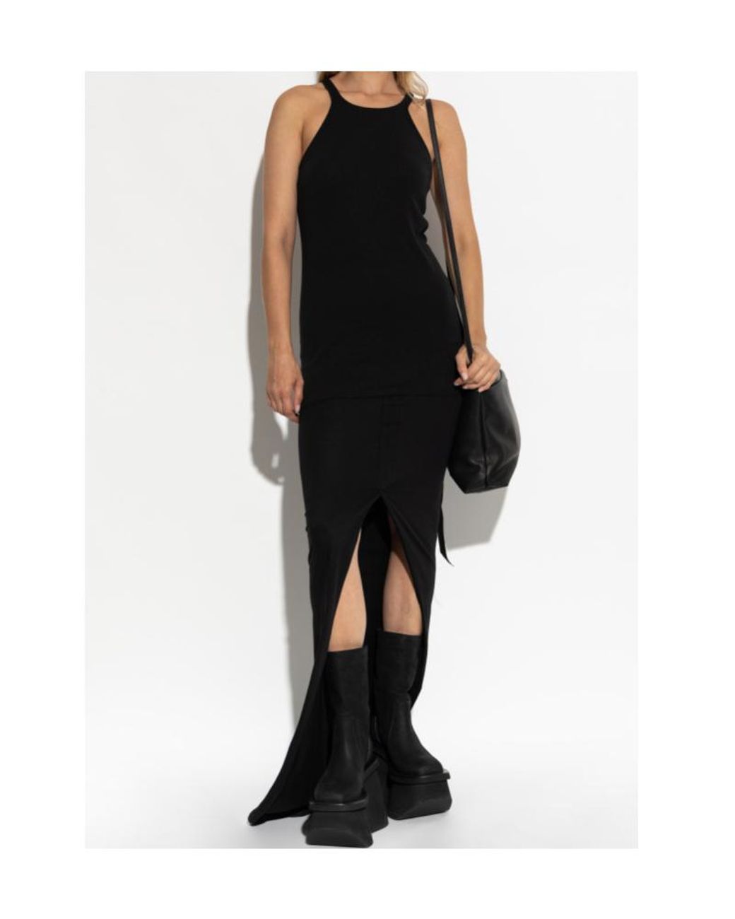 Rick Owens Black Sleeveless Tops