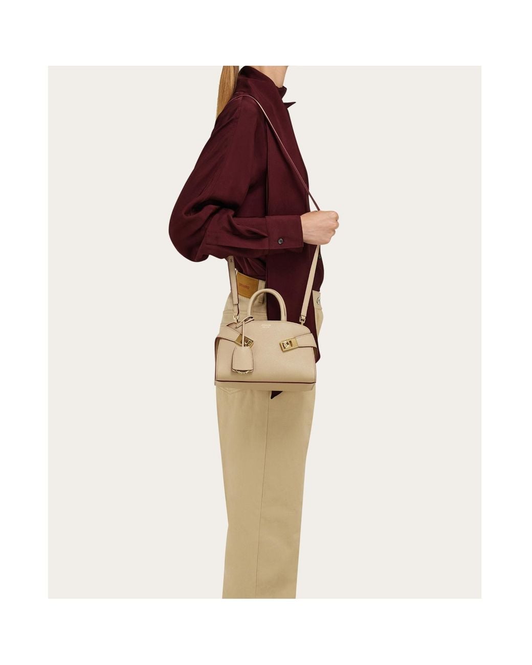 Ferragamo Natural Hug Mini Bag