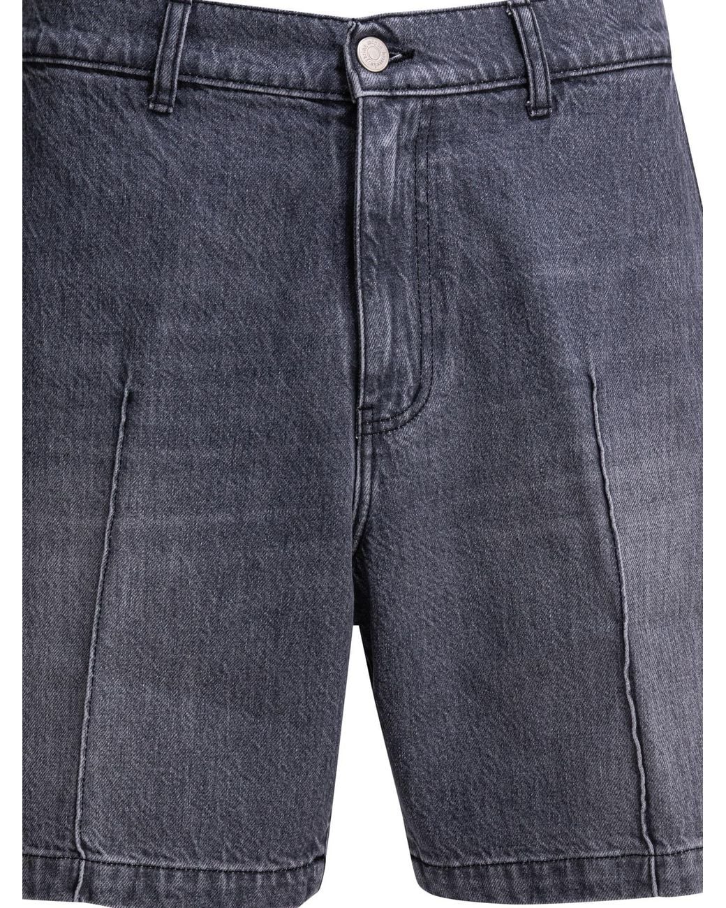 mfpen Blue Ceremony Relaxed Shorts for men