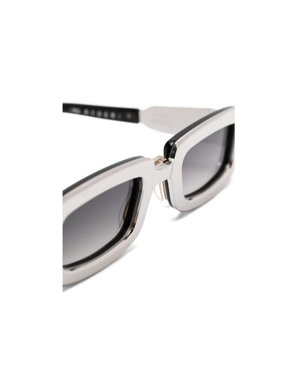 Jacques Marie Mage White Ryder Rectangle-Frame Sunglasses for men