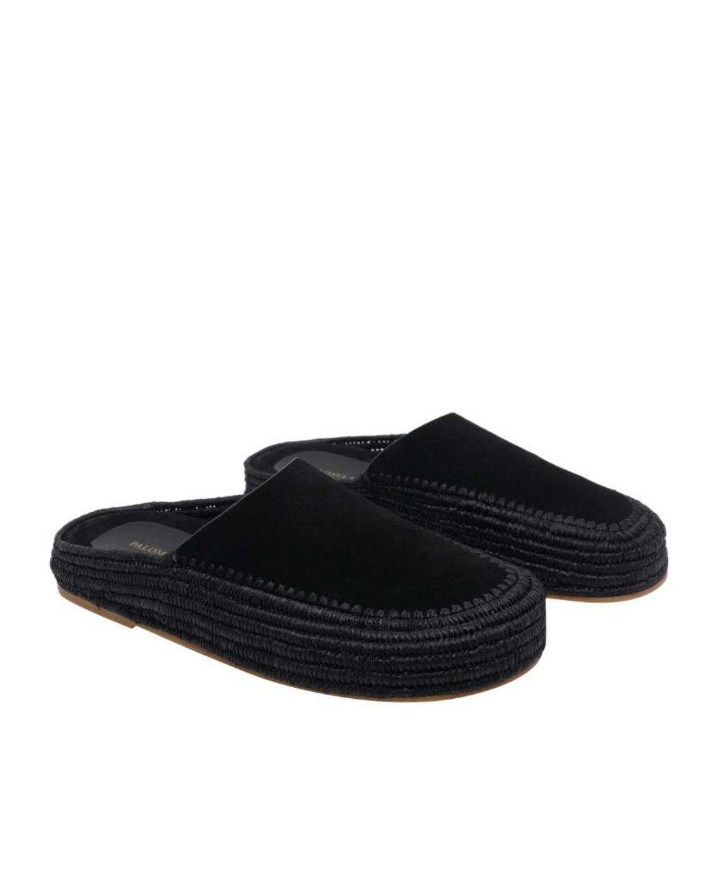 Paloma Barceló Black Paloma Barceló Deba Platform Mules
