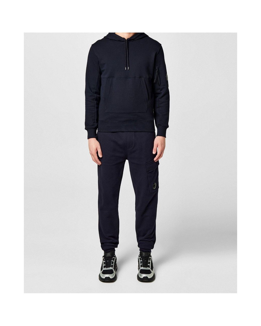 C P Company Blue Hoodie for men