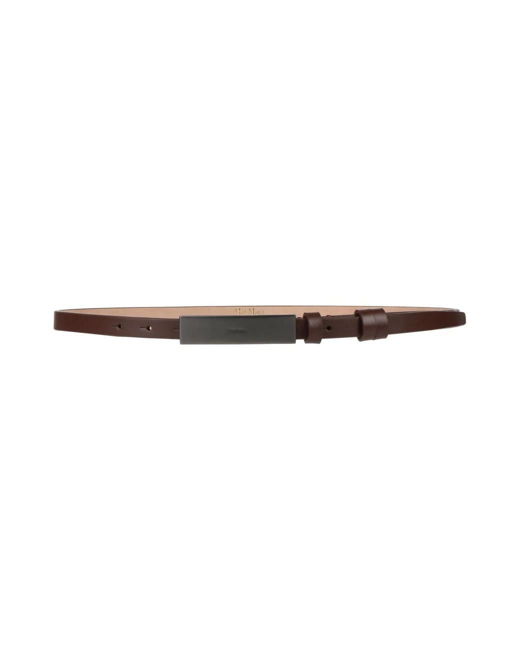 Max Mara Natural Skinny Belt Thin Belt