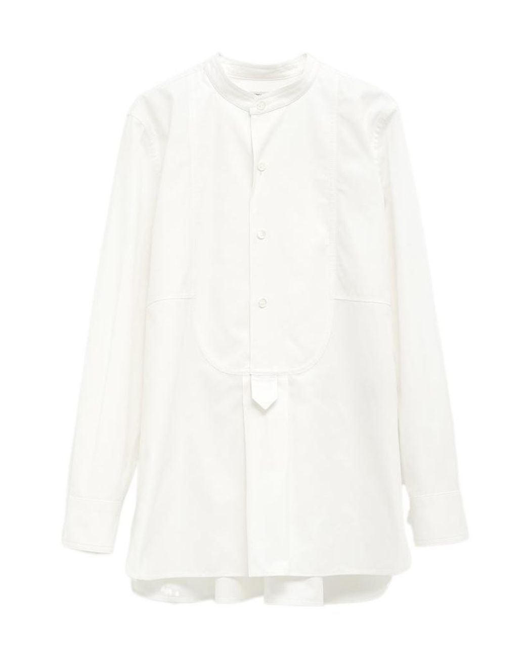 Bottega Veneta White Long-Sleeved Shirt