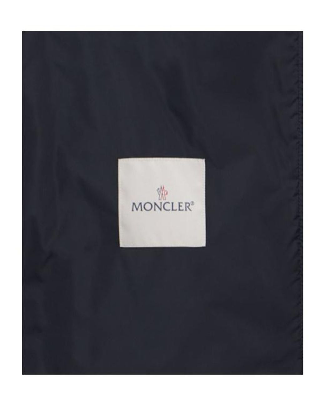 Moncler Blue Etiache Nylon Hooded Rain Jacket for men