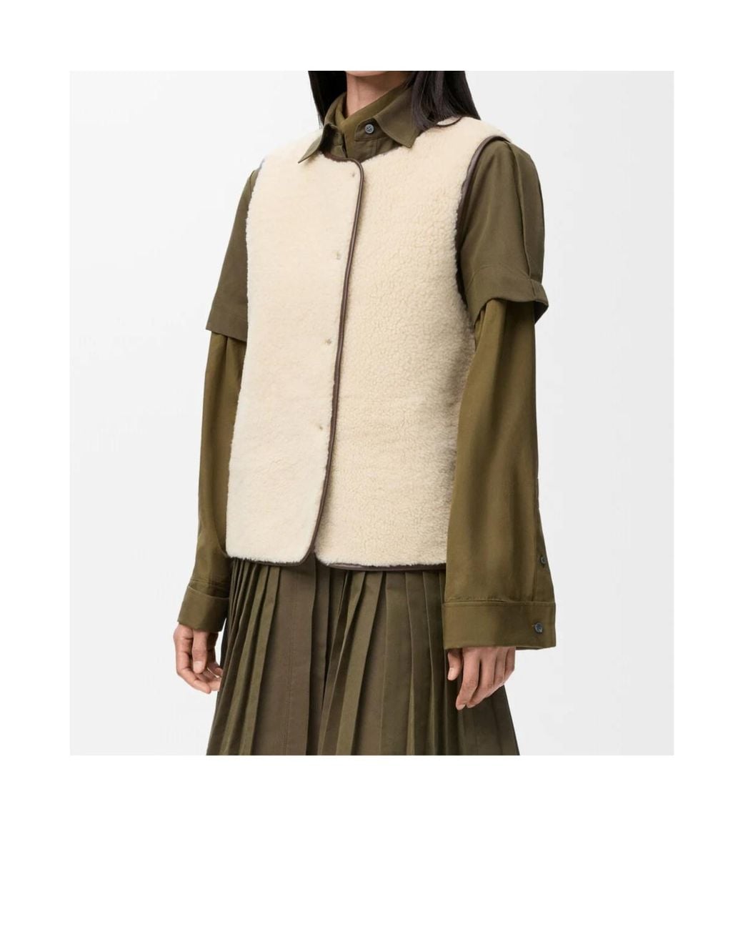 Loewe Black Puffer Vest