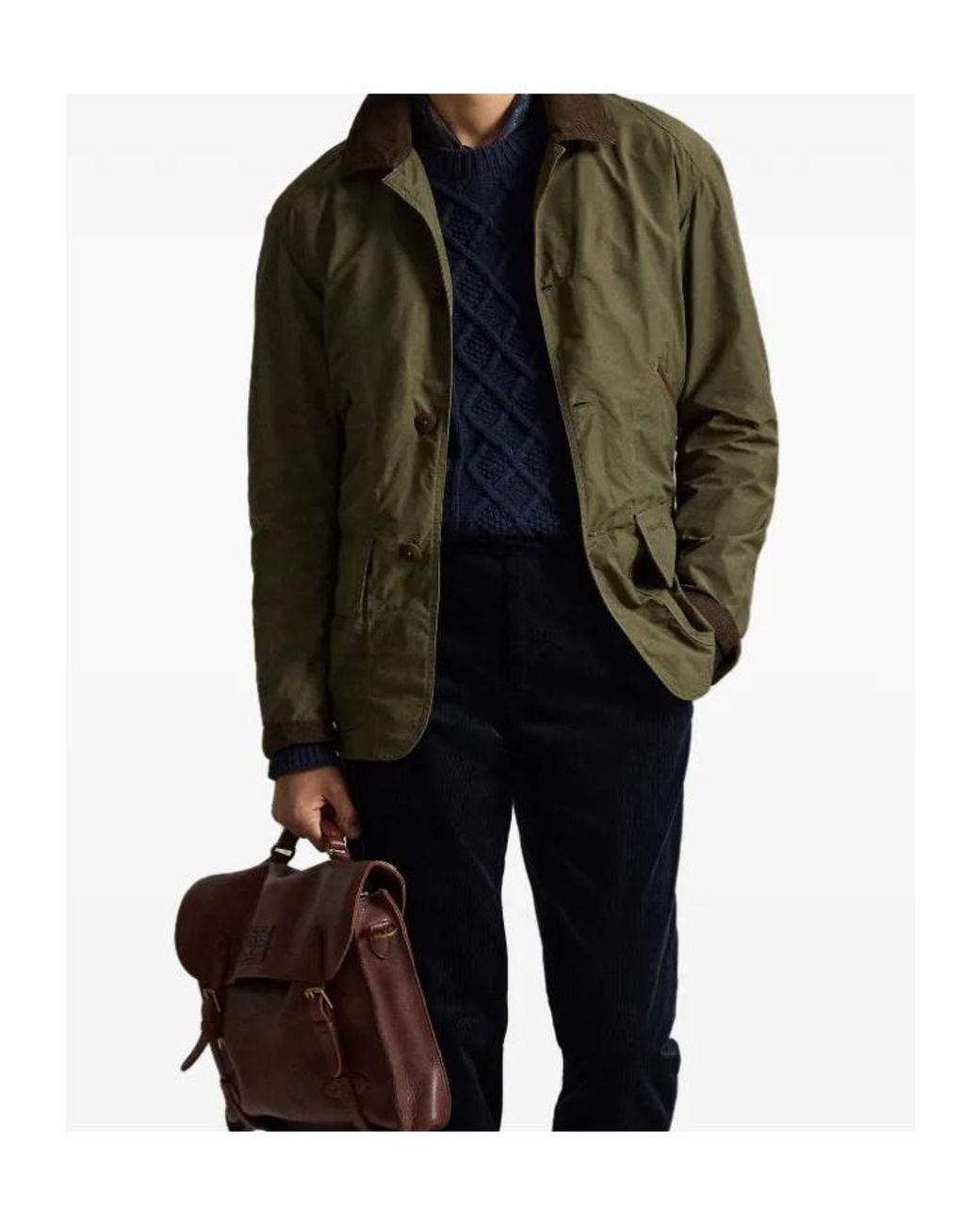 Polo Ralph Lauren Green The Clarkfield Utility Jacket for men