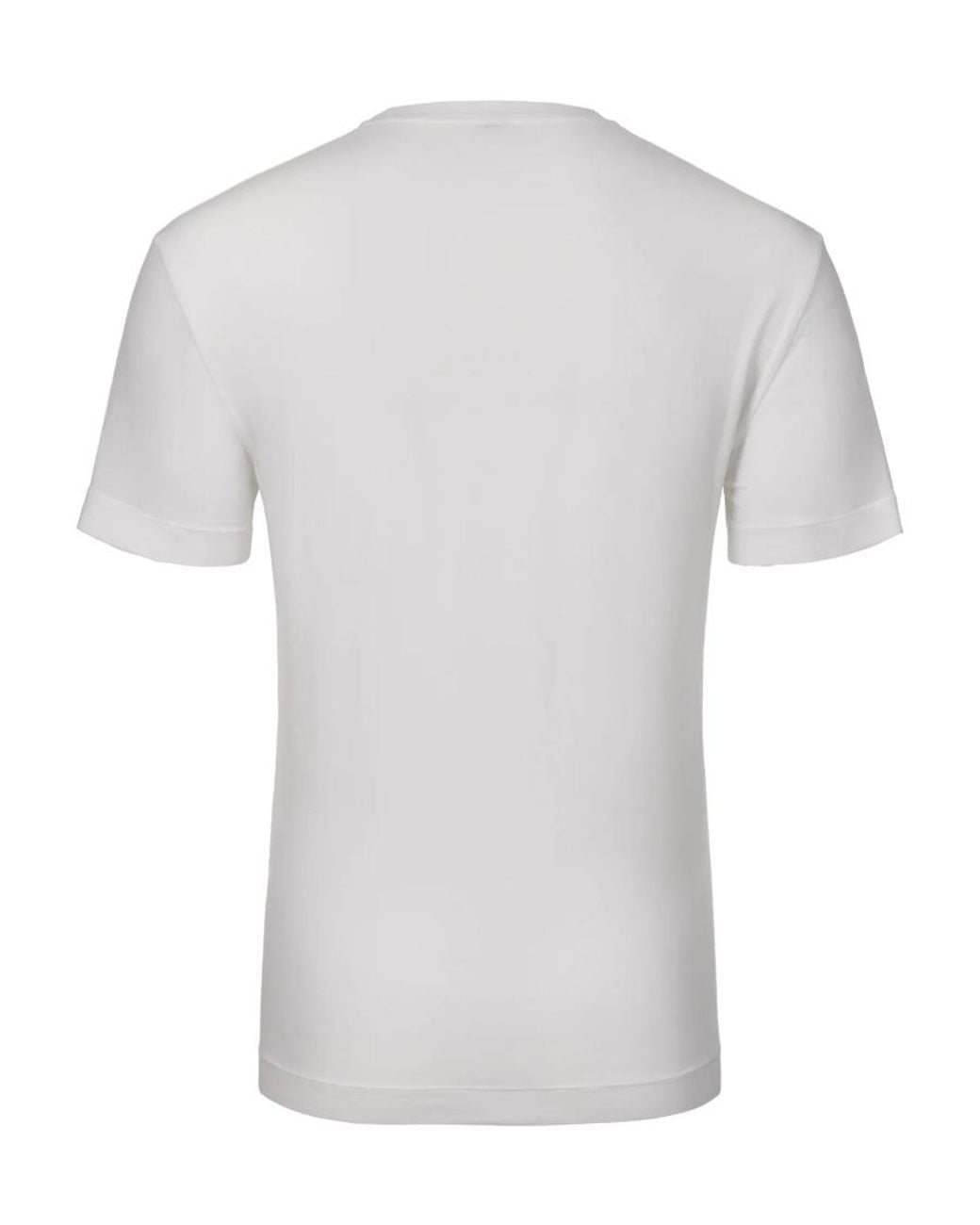 Malo White Short-Sleeve Crew Neck T-Shirt for men