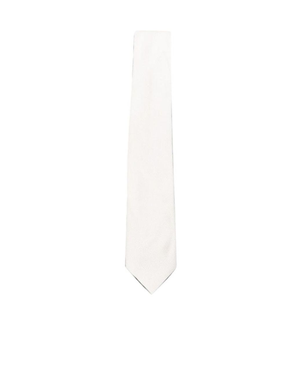 Tom Ford White Pointed-Tip Tie for men