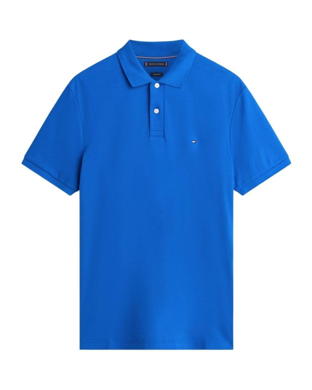 Tommy Hilfiger Blue Regular Fit Polo Shirt for men