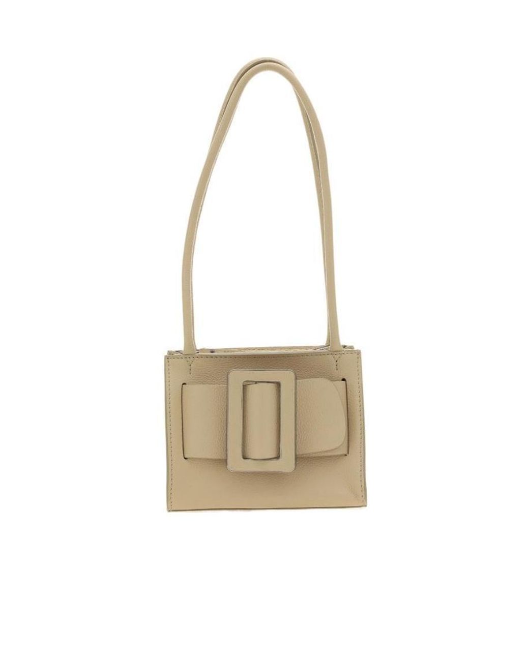 Boyy White Bobby 18 Leather Tote Bag