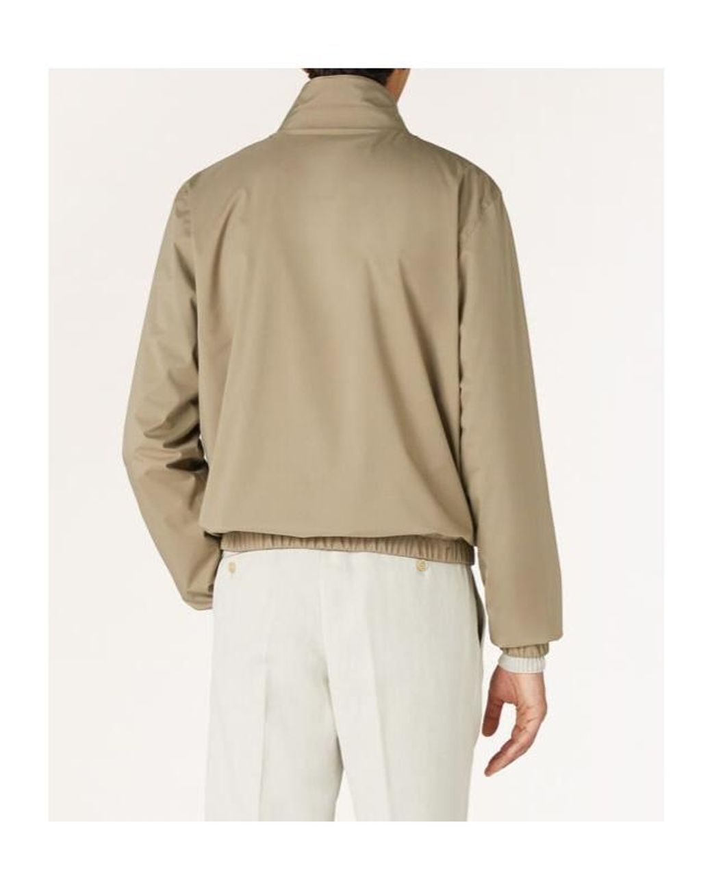 Loro Piana Natural Bomber Jacket for men