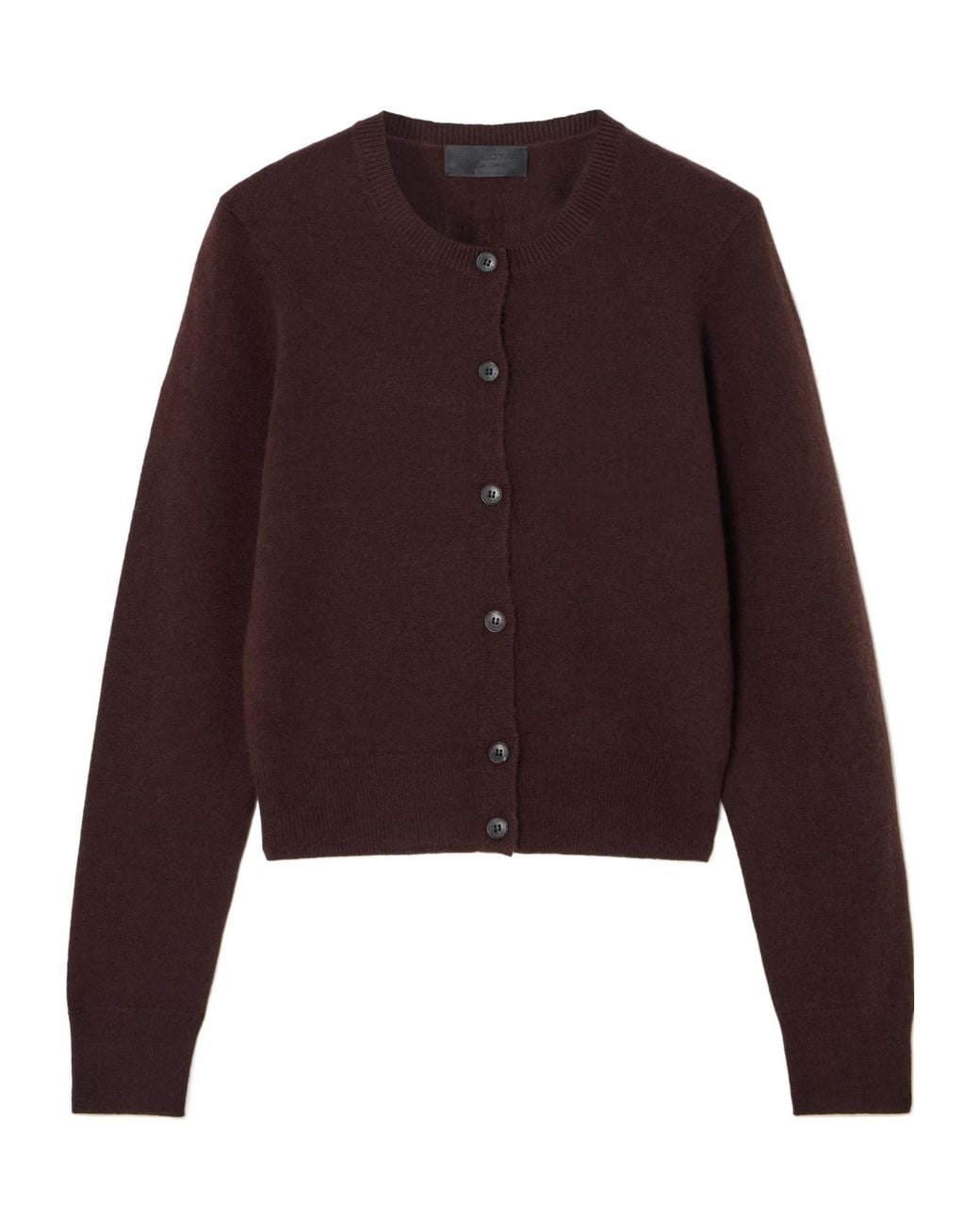 Nili Lotan Purple March Cashmere Cardigan