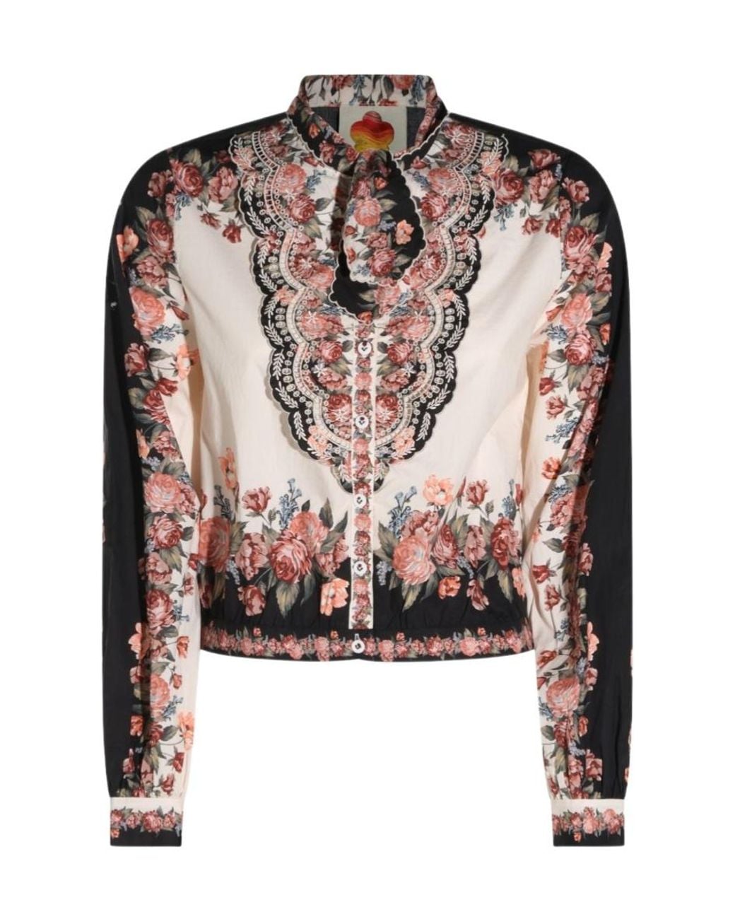 Farm Rio Multicolor Printed Shirt