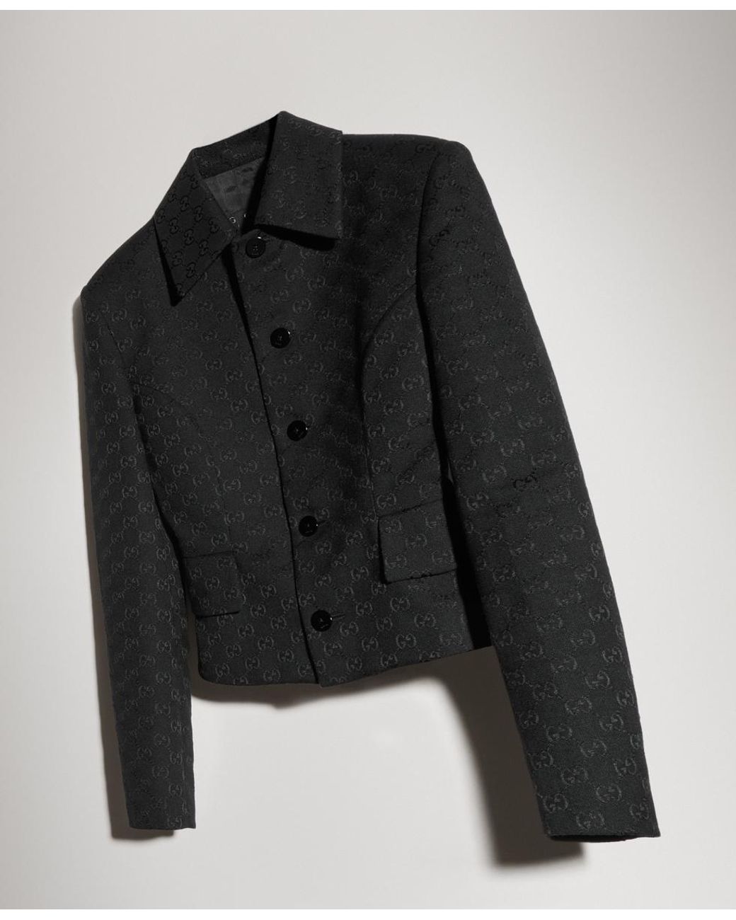 Gucci Black Gg Jacket