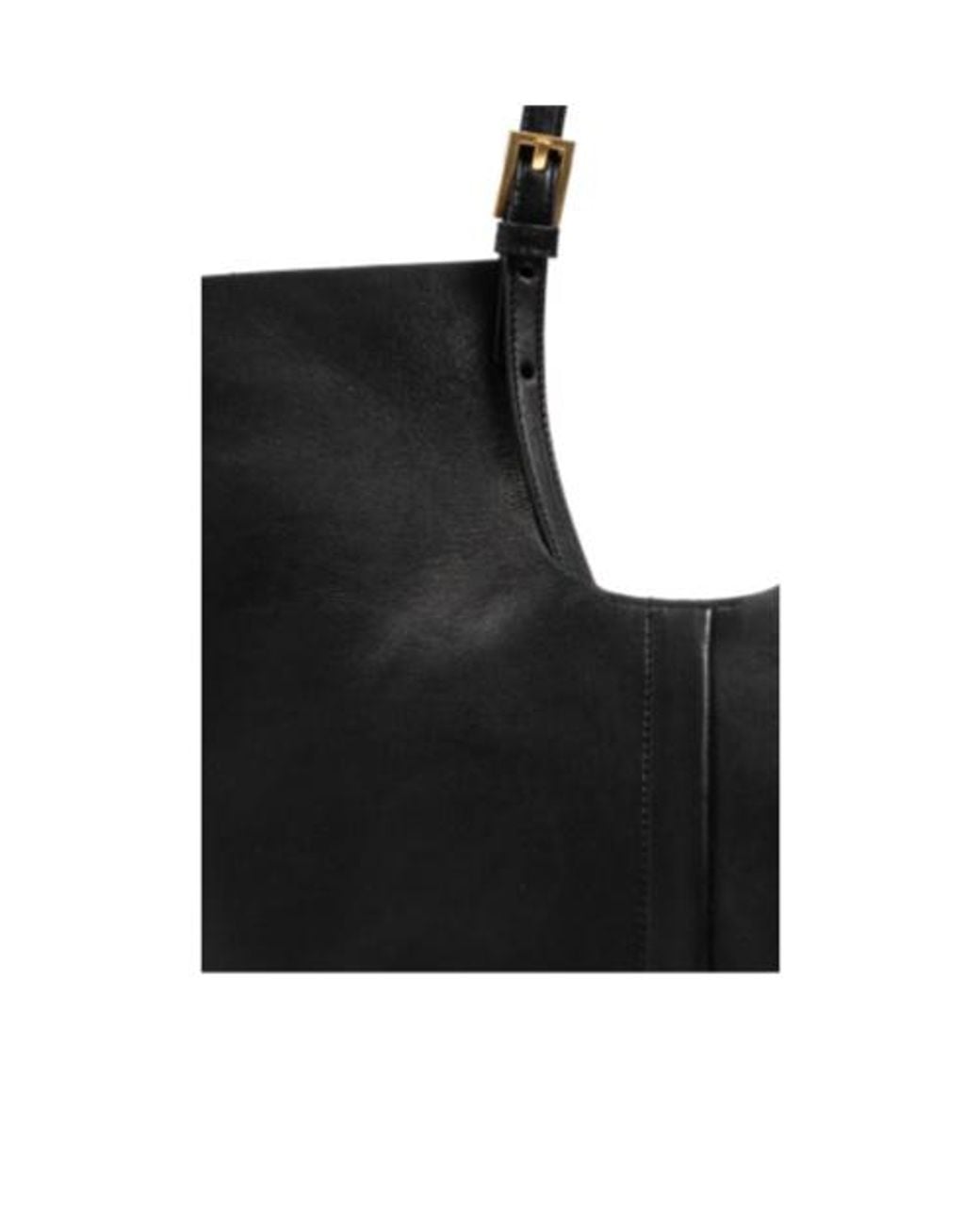 AllSaints Black Ara Type Large Shopper Bag