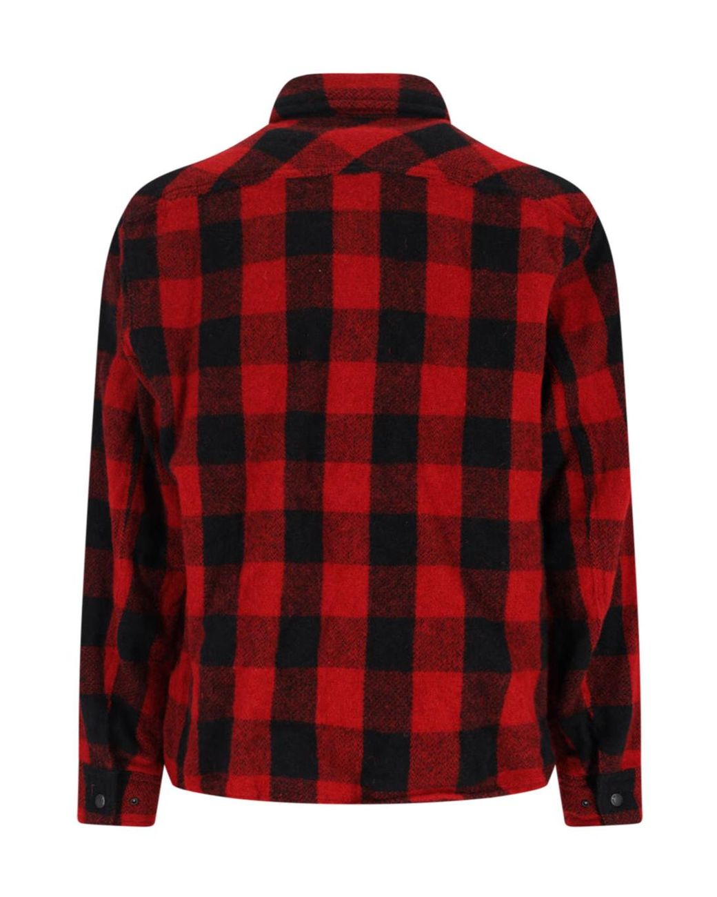 Junya Watanabe Red Checked Shirt for men