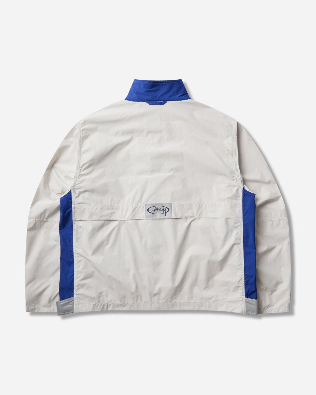 Stussy Blue Stüssy Logo High-Neck Jacket for men