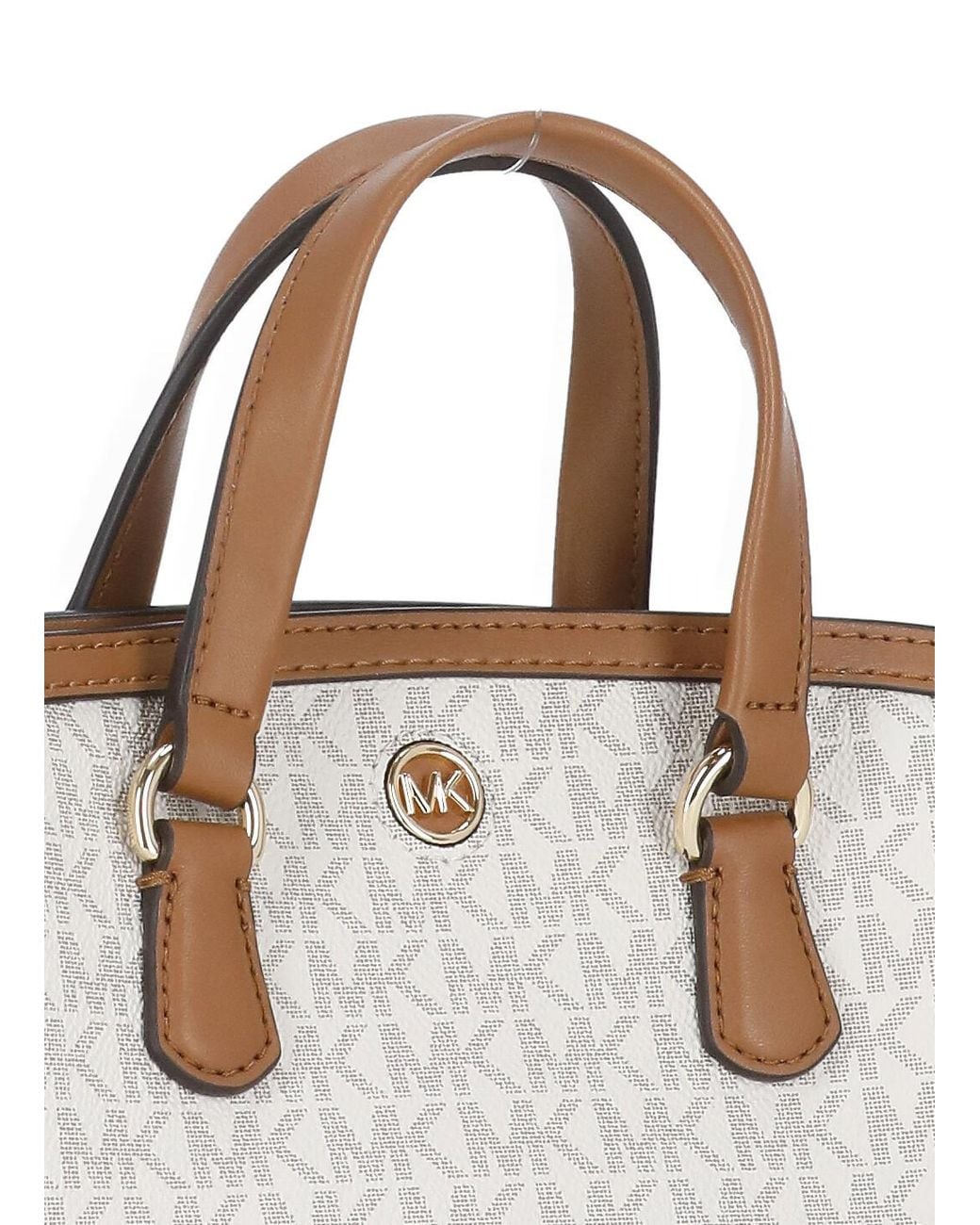 MICHAEL Michael Kors Metallic Chantal Monogram-Print Mini Bag