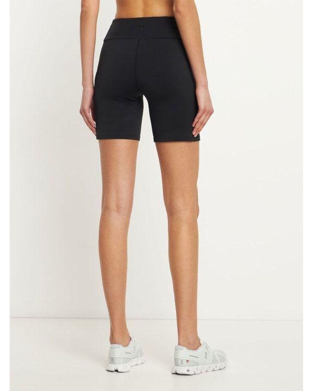 Goldbergh Black High-Waist Sports Shorts